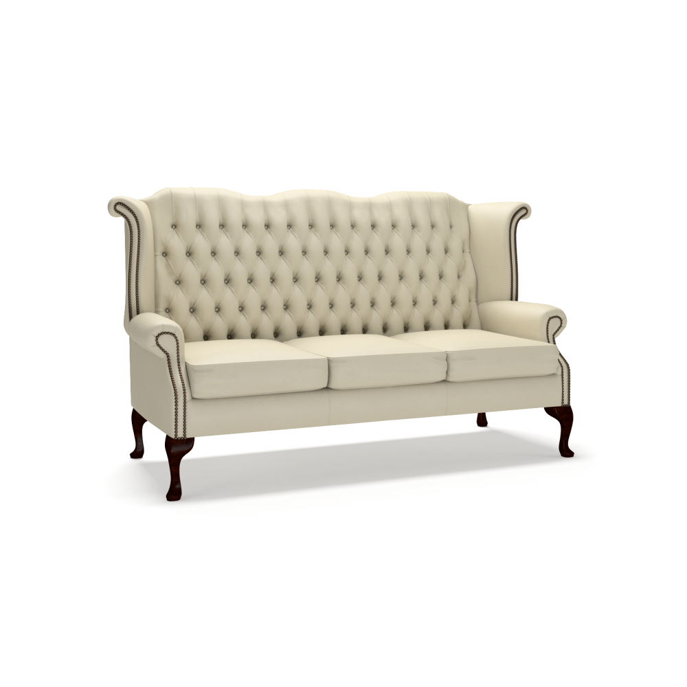Queen Ann High Back Scroll Sofas