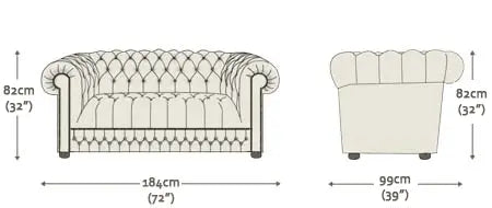 Belgravia 2 seater sofa