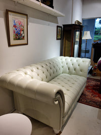 High Grove Old English White 3 seater