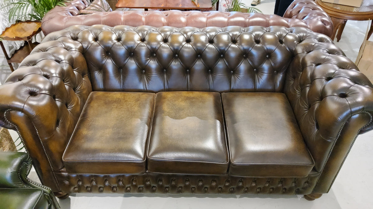 Chesterfield 3 seaters Store Piece