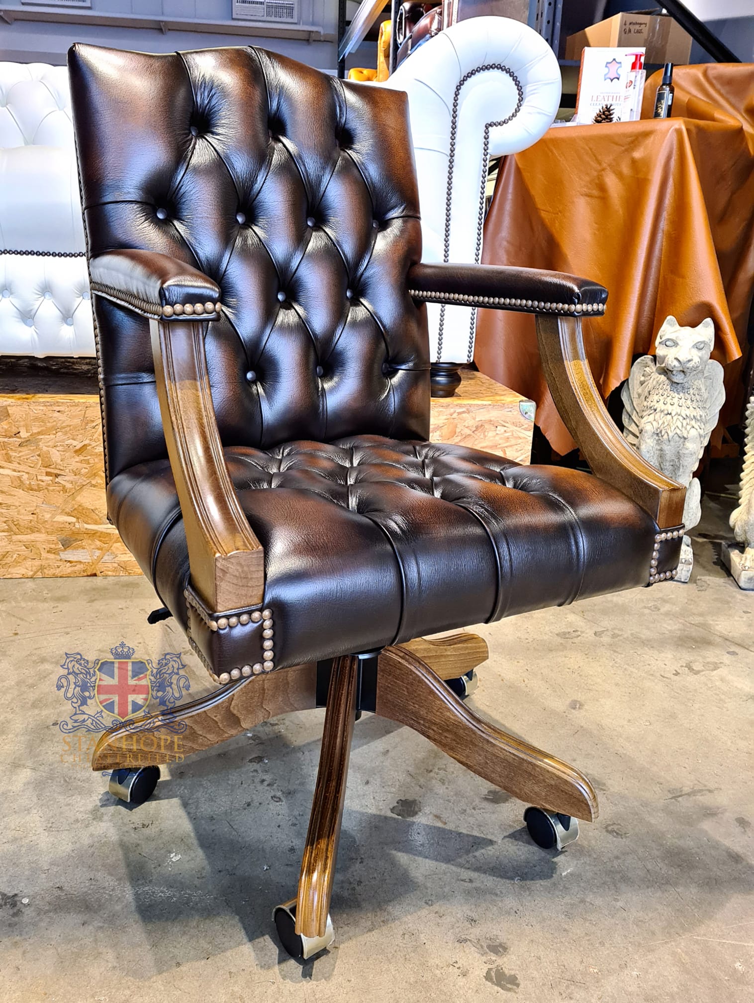 Chesterfield deals gainsborough chair